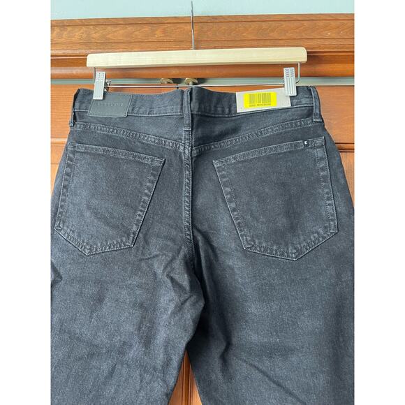 NWT Everlane Men's The Organic Cotton Slim Fit Denim Jeans Coal Black Size 32X32 - Picture 7 of 11